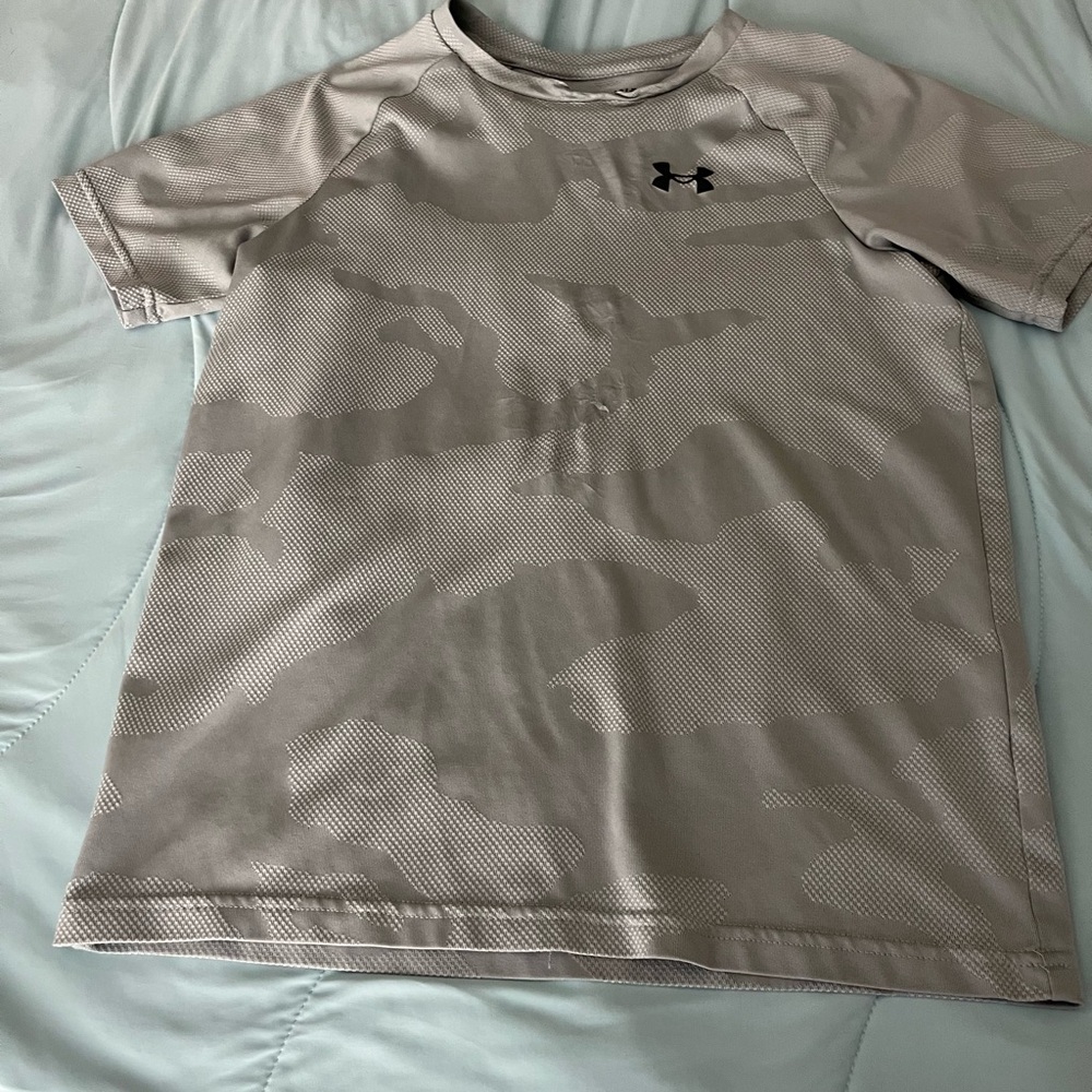 Under Armour Kids Gray Camo T-Shirt